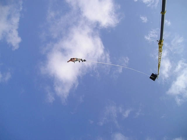 Sen o bungee jumping