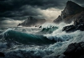 Sen o burzy na morzu lub katastrofie morskiej