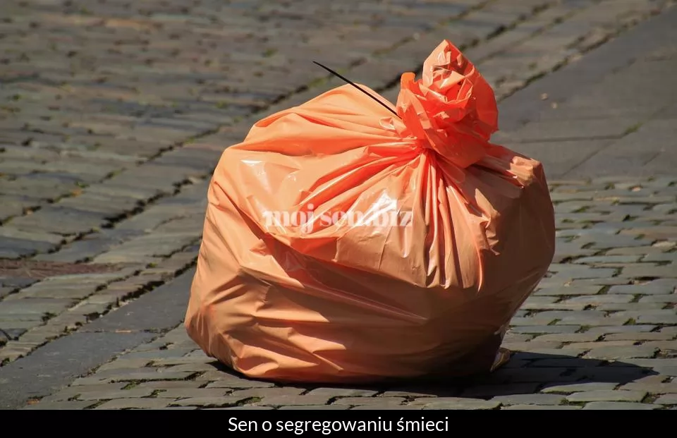Sen o segregowaniu śmieci