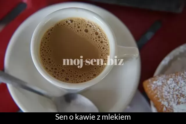 Sen o kawie z mlekiem