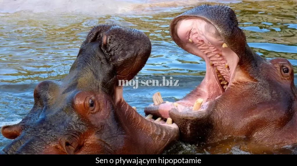 Sen o pływającym hipopotamie